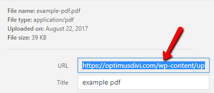 copy URL