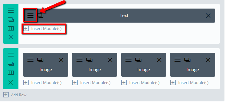 edit existing text module